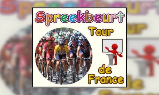 Plaatje Spreekbeurt Tour de France