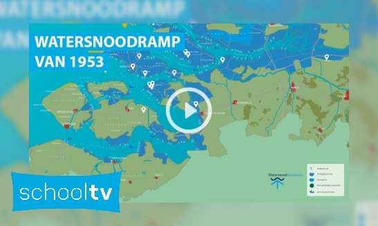 Plaatje De watersnoodramp van 1953