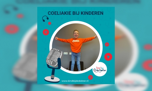 Plaatje Kinder bij de dokter - Coeliakie bij kinderen