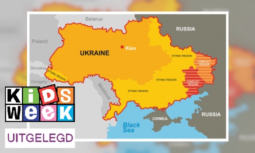 Plaatje Rusland begint oorlog in Oekraïne