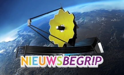 Plaatje Ruimtetelescoop James Webb gelanceerd