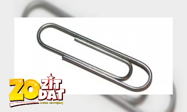 Plaatje Drijvende paperclip