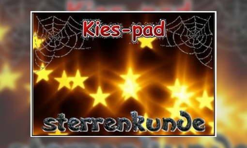 Plaatje Kies-pad Sterrenkunde