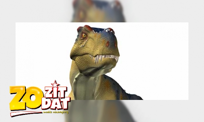 Plaatje T. rex was snel door superstaart