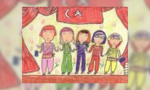 Plaatje Çocuk Bayrami (Feest van de kinderen)