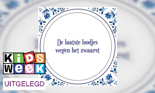 Plaatje Uitdrukking uitgelegd: 