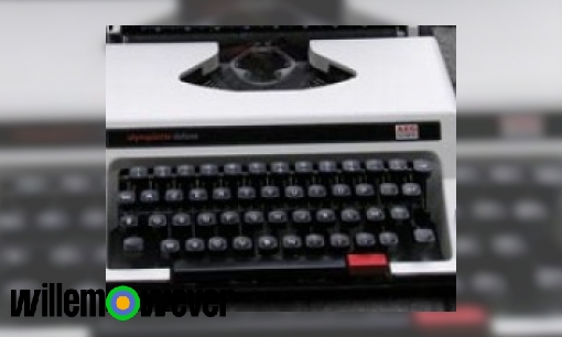 Plaatje Waarom zitten de toetsen op een typemachine niet op alfabetische volgorde?