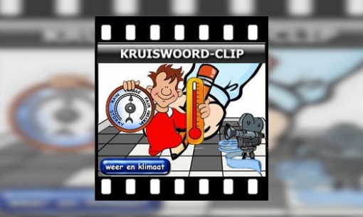 Plaatje Kruiswoord-clip Weer en Klimaat