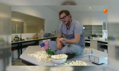 Plaatje Waarom popt popcorn?