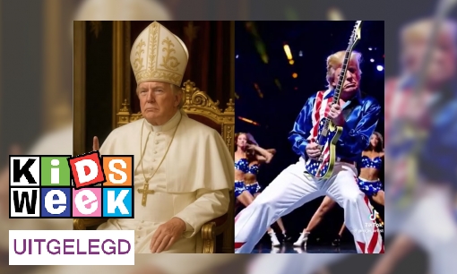 Plaatje Waarom deelt Trump AI-beelden van zichzelf?