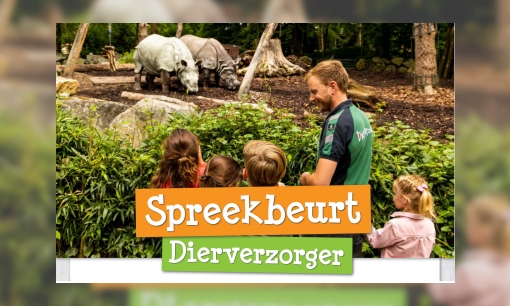 Plaatje Spreekbeurt over de dierverzorger