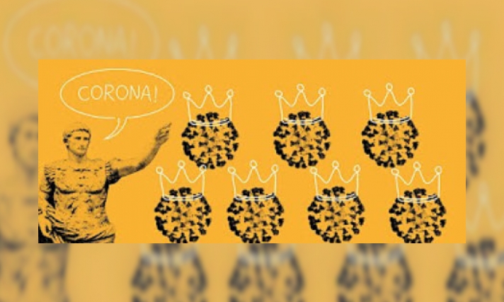 Plaatje Corona uitgelegd aan kinderen