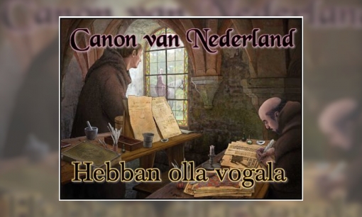 Plaatje Canon-pad Hebban olla vogala