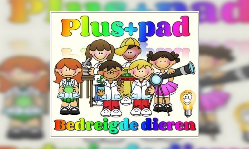 Plaatje Plus+pad bedreigde dieren