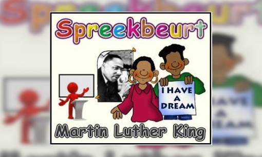 Plaatje Spreekbeurt Martin Luther King