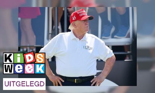 Plaatje Trump wéér voor de rechter