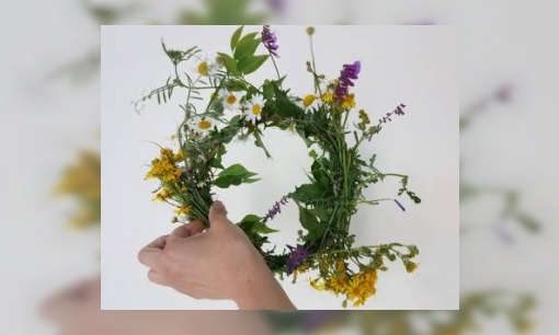 Plaatje Bloemenkrans voor Sint Jan