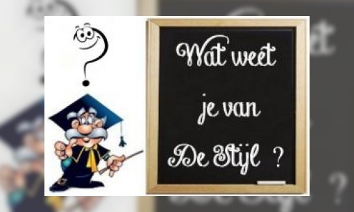 Plaatje Quiz De Stijl