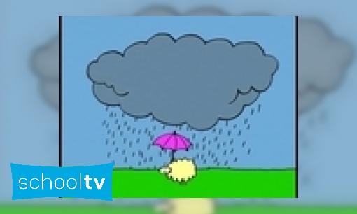 Plaatje Waar komt regen vandaan?