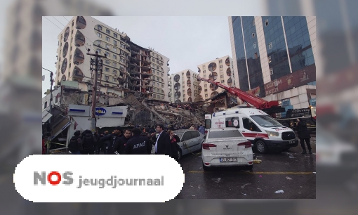 Plaatje Zware aardbeving in Turkije en Syrië
