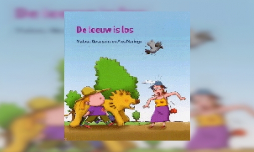 Plaatje De leeuw is los (Digitaal prentenboek)