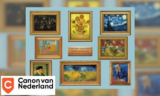 Plaatje Vensterplaat Vincent van Gogh