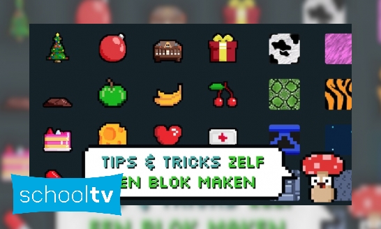 Plaatje Hoe maak je een blok in je game?