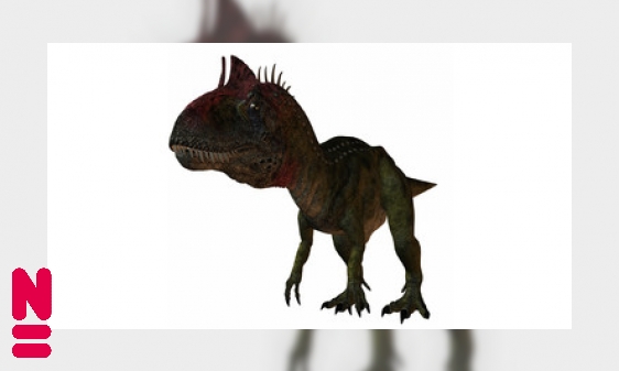 Plaatje Cryolophosaurus: een dino op de Zuidpool?