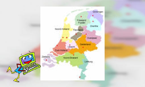 Plaatje Provincies van Nederland (Wikikids)