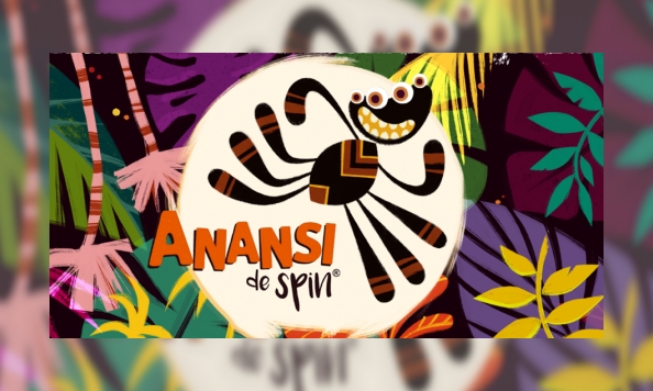 Plaatje Anansi de spin