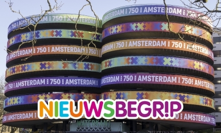 Plaatje Amsterdam bestaat 750 jaar