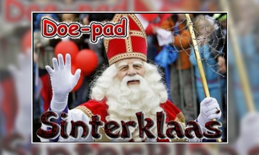 Plaatje Doe-pad Sinterklaas