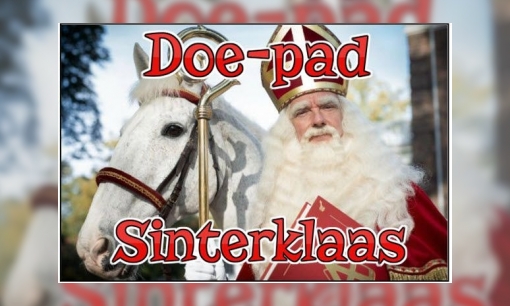 Plaatje Doe-pad Sinterklaas