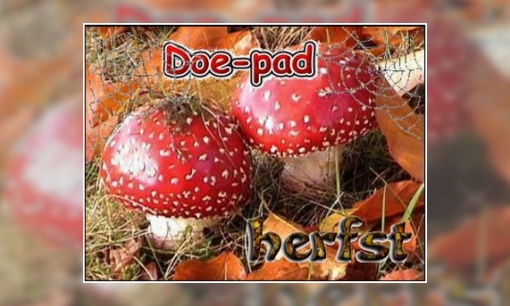 Plaatje Doe-pad herfst