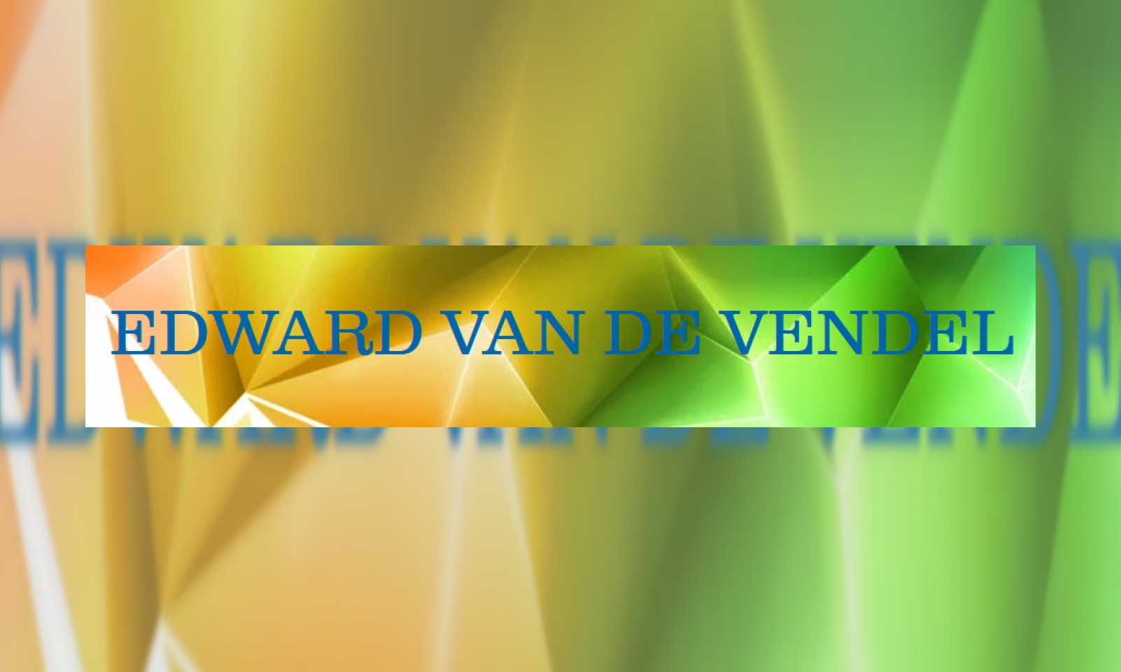 Plaatje Edward van de Vendel