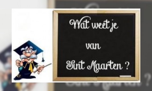 Plaatje Quiz Sint Maarten