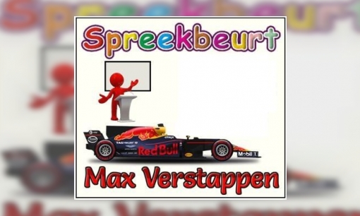 Plaatje Spreekbeurt Max Verstappen
