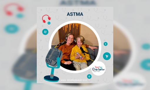 Plaatje Kind bij de dokter - Astma