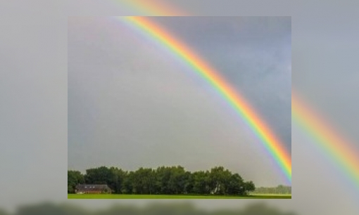 Hoe komt het dat de kleuren van de regenboog altijd dezelfde volgorde hebben?