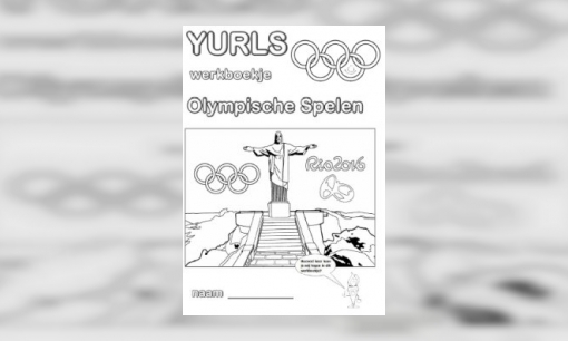Plaatje Werkboekje Olympische Spelen Rio 2016