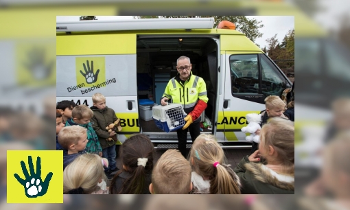 Plaatje Dierenbescherming in de klas