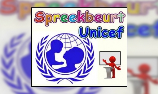 Plaatje Spreekbeurt Unicef