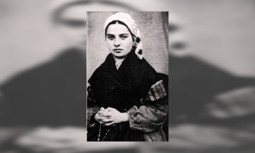 Plaatje Bernadette Soubirous