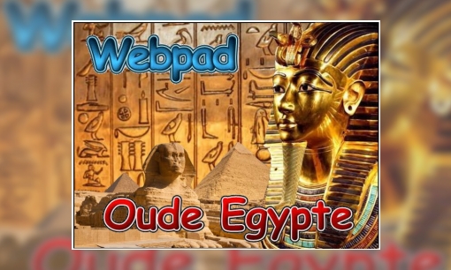 Plaatje Webpad Oude Egypte