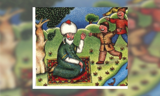 Plaatje Hodja Nasreddin