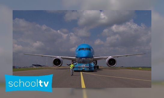 Wat gebeurt er als een vliegtuig op Schiphol landt?