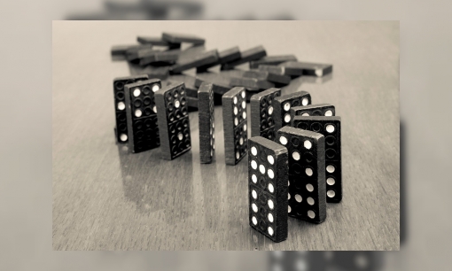 Jeugdbieb challenge: dominobaan