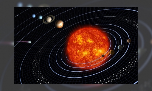 Plaatje Jeugdbieb challenge: teken een stad op een andere planeet