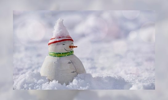 Plaatje Jeugdbiebchallenge: vouw een sneeuwpop