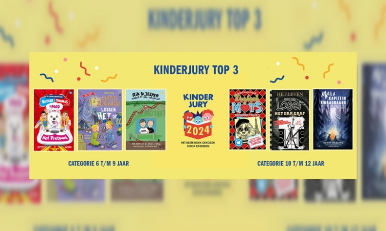 Stemmen op Top 3 Kinderjury